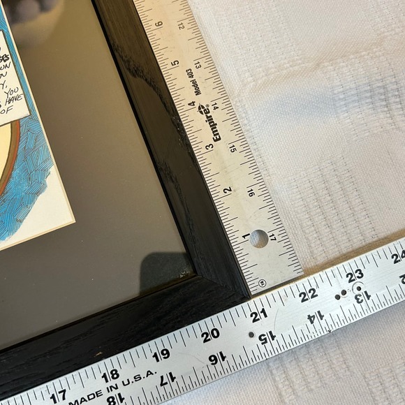 DOG Framed Cartoon Print by Peter Mulcahy VTG Peter Prints'88 Peter Prints 21x17 - Picture 6 of 12